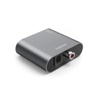 Hama Audio-omzetter, digitaal naar analoog (voor het aansluiten van hifi-installatie, versterker, hoofdtelefoon, 2 x digitale ingang optisch/coaxiaal, 1 x analoge uitgang Line Out, voor het achteraf - thumbnail