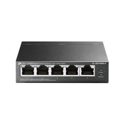 TP-LINK TL-SG1005LP Unmanaged PoE Zwart