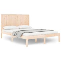 Bedframe zonder matras massief grenenhout 150x200 cm - thumbnail
