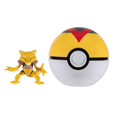 Pokemon Figure - Abra + Level Ball (Clip 'n' Go)