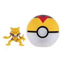Pokemon Figure - Abra + Level Ball (Clip 'n' Go) - thumbnail