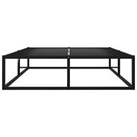 Bedframe metaal zwart 120x200 cm - thumbnail