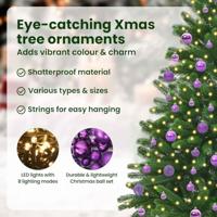 VidaXL Kerstboom met 300 led met standaard groen 180 cm pe - thumbnail