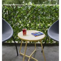 Wilgen tuinafscheiding klimrek met laurierblad - 90 x 180 cm - thumbnail