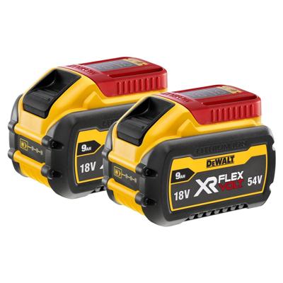 DeWALT DCB547X2 2x Accu 9.0Ah 54V XR FlexVolt