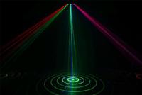 Algam Lighting Spectrum Six RGB laser met 6 bundels 260mw - thumbnail