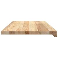 Vensterbanken 2 st onbehandeld 80x40x2 cm massief eikenhout - thumbnail