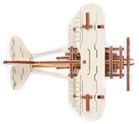 Wooden City Houten 3D-puzzel vliegtuig 14 cm - thumbnail