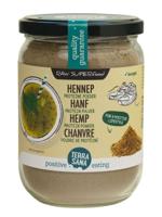 Raw hennep protein poeder in glas bio - thumbnail