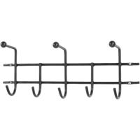 Kapstok Donald Zwart 3-haaks - thumbnail
