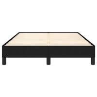 Bedframe stof zwart 120x200 cm - thumbnail