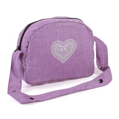 Poppen Luiertas - Melange Lila Poppen Luiertas - Melange Lila