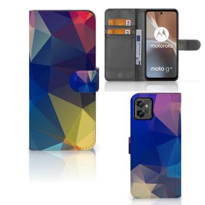Motorola Moto G32 | Book Case | Polygon Dark