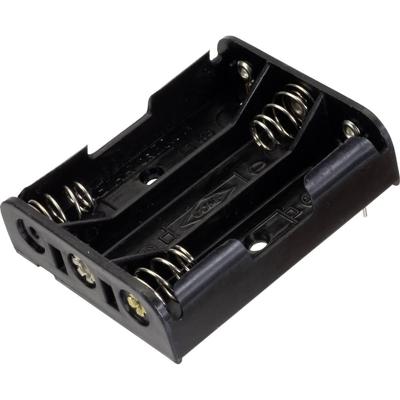 TRU COMPONENTS BH-331P Batterijhouder Aantal cellen: 3 AA (penlite) Contactpolen