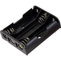 TRU COMPONENTS BH-331P Batterijhouder Aantal cellen: 3 AA (penlite) Contactpolen - thumbnail