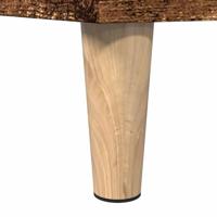 Badkamerkast 30x30x190 cm bewerkt hout oud houtkleurig - thumbnail