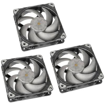 Phanteks PH-F120T30_BG_3P PC-ventilator Zwart (b x h x d) 120 x 120 x 30 mm Phanteks PH-F120T30_BG_3P PC-ventilator Zwart (b x h x d) 120 x 120 x 30 mm