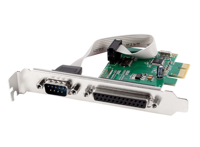 PCI-Express add-on card met COM seriële poort + LPT poort - thumbnail