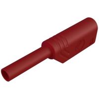 SKS Hirschmann MST S WS 30 Au Laboratoriumstekker Stekker, recht Stift-Ø: 2 mm Rood 1 stuk(s) - thumbnail