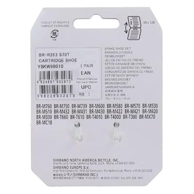 Shimano S70T Brake Shoes for BR-R353