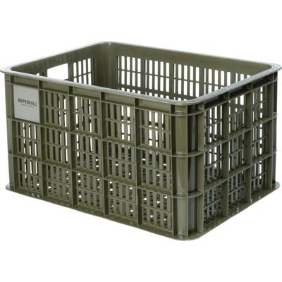 Basil pvc krat groot 40l groen 21160 moss green