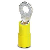 Phoenix Contact 3241211 Ringkabelschoen Dwarsdoorsnede (max.): 6 mm² Schachtdiameter: 5.3 mm Deels geïsoleerd Geel 100 stuk(s)