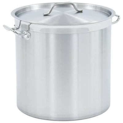 VidaXL Kookpan 50 l 40x40 cm roestvrij staal