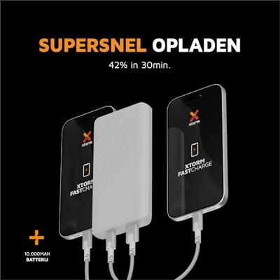 Xtorm Go2 Power Pack 10000 mAh Powerbank Wit