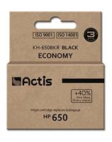 Actis KH-650BKR inkt (vervanging HP 650 CZ101AE; Standaard; 15 ml; zwart) - thumbnail