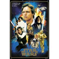 Poster Star Wars - Classic 40 Anniversary Heroes 61x91,5cm - thumbnail