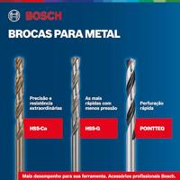 Bosch Accessories 2607010538 HSS Metaal-spiraalboorset 13-delig Geslepen DIN 338 Cilinderschacht 1 set(s) - thumbnail