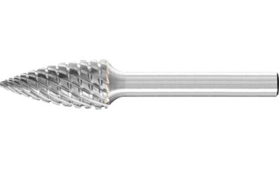 PFERD TOOLS 21122584 Freesstift Spitsboog Lengte 55 mm Afmeting, Ø 6 mm Werklengte 18 mm Schachtdiameter 6 mm PFERD TOOLS 21122584 Freesstift Spitsboog Lengte 55 mm Afmeting, Ø 6 mm Werklengte 18 mm Schachtdiameter 6 mm