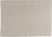 Linen & More - Placemats Indi 35cm x 50cm Beige - thumbnail