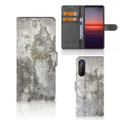 Sony Xperia 5II | Bookcase | Beton Print