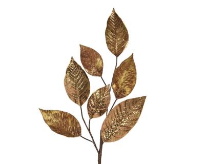 Blad polyester l25b25h80 cm bruin KSD - Ksd