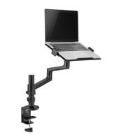 Neomounts ds20-425bl1 laptop desk-mount, 11.5" - 17.3", 5 kg, tilt/ rotate/ swivel, steel, black - thumbnail