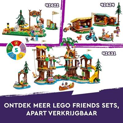 LEGO Friends 42626 Watersport met avonturenbasis - Constructiespeelgoed - thumbnail