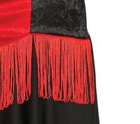 Charleston kostuum vrouw rood - thumbnail