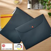 Leitz Cosy projectomslag A4, 2 compartimenten, uit PP, grijs - thumbnail