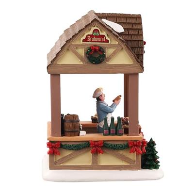 Christmas Market Bratwurst battery operated (3V) Kerst LEMAX - Lemax
