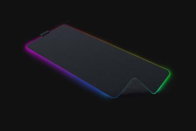 RAZER Strider Chroma Gaming muismat Verlicht, USB-aansluiting Zwart