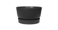 Elho Greenville schaal 33 cm living black - thumbnail