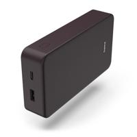 Hama Colour 20 Power Pack 20000 mAh 2 Outputs:USB-C USB-A Powerbank Paars - thumbnail