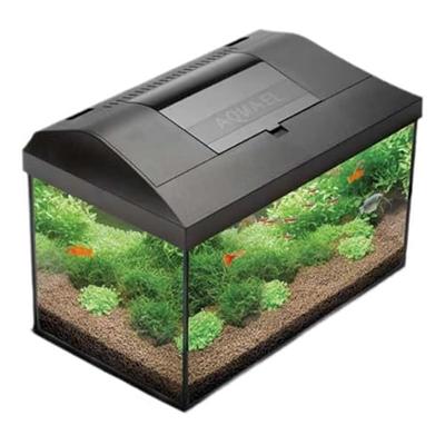 Aquael Leddy 40 Day&Night Zwart - Complete Aquarium Set 25L met LED Dag/Nacht Verlichting