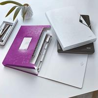 Projectmap Leitz WOW voor A4 6 vaks PP paars - thumbnail