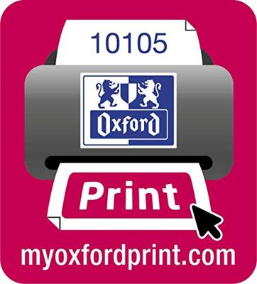 OXFORD Polyvision elastomap, formaat A4, uit PP, transparant blauw - thumbnail