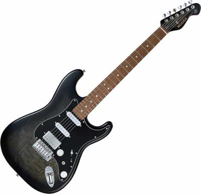 Mooer MSC20 Pro Black Burst elektrische gitaar met gigbag