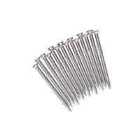 4tecx Vlonderschroef platverzonkenkop Tx-25 RVS 410 5 x 70mm 200 stuks - thumbnail