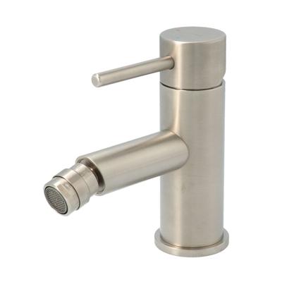 Bidetmengkraan Hotbath Buddy 1-hendel 15 cm Geborsteld Nikkel Bidetmengkraan Hotbath Buddy 1-hendel 15 cm Geborsteld Nikkel