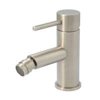 Bidetmengkraan Hotbath Buddy 1-hendel 15 cm Geborsteld Nikkel - thumbnail
